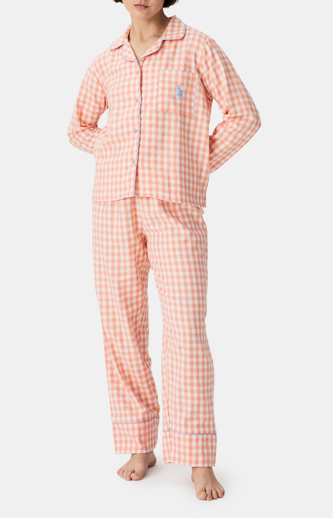 Pyjamas Femme Nina ORANGE 1