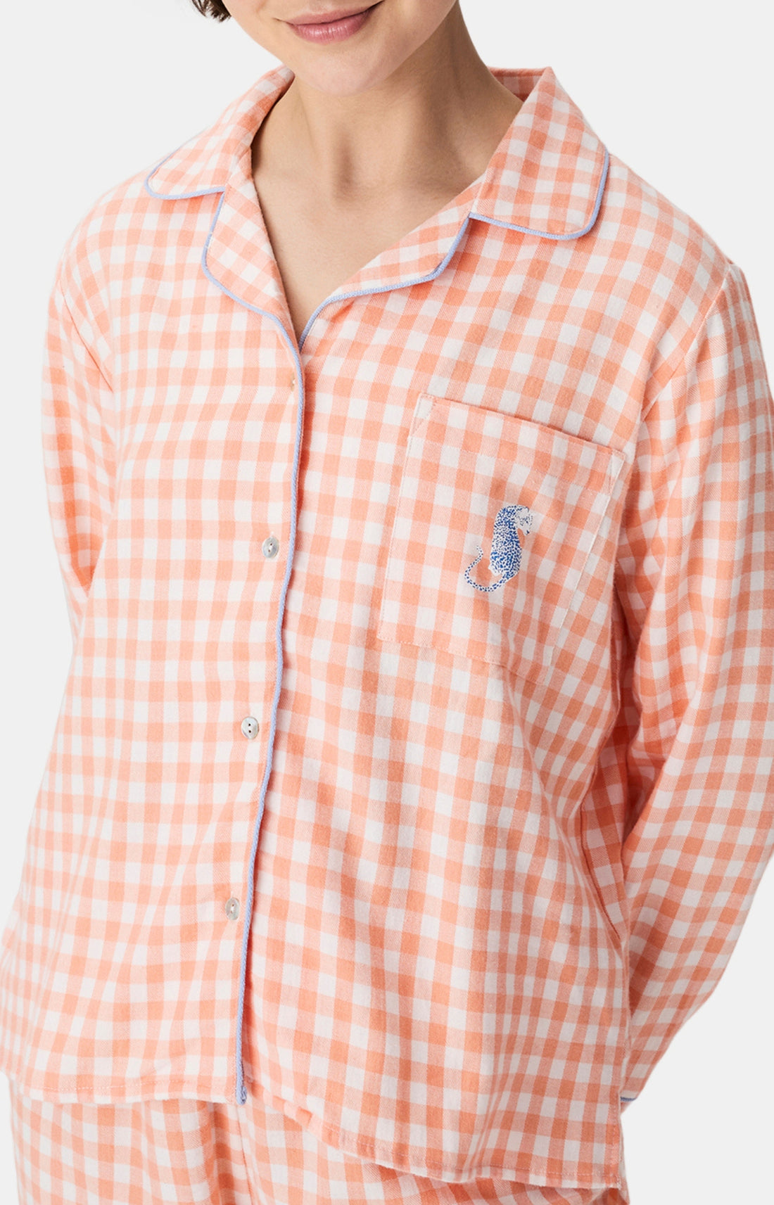 Pyjamas Femme Nina ORANGE 2