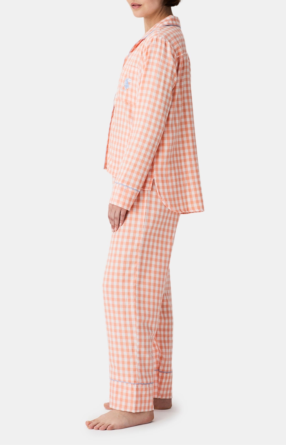 Pyjamas Femme Nina ORANGE 4