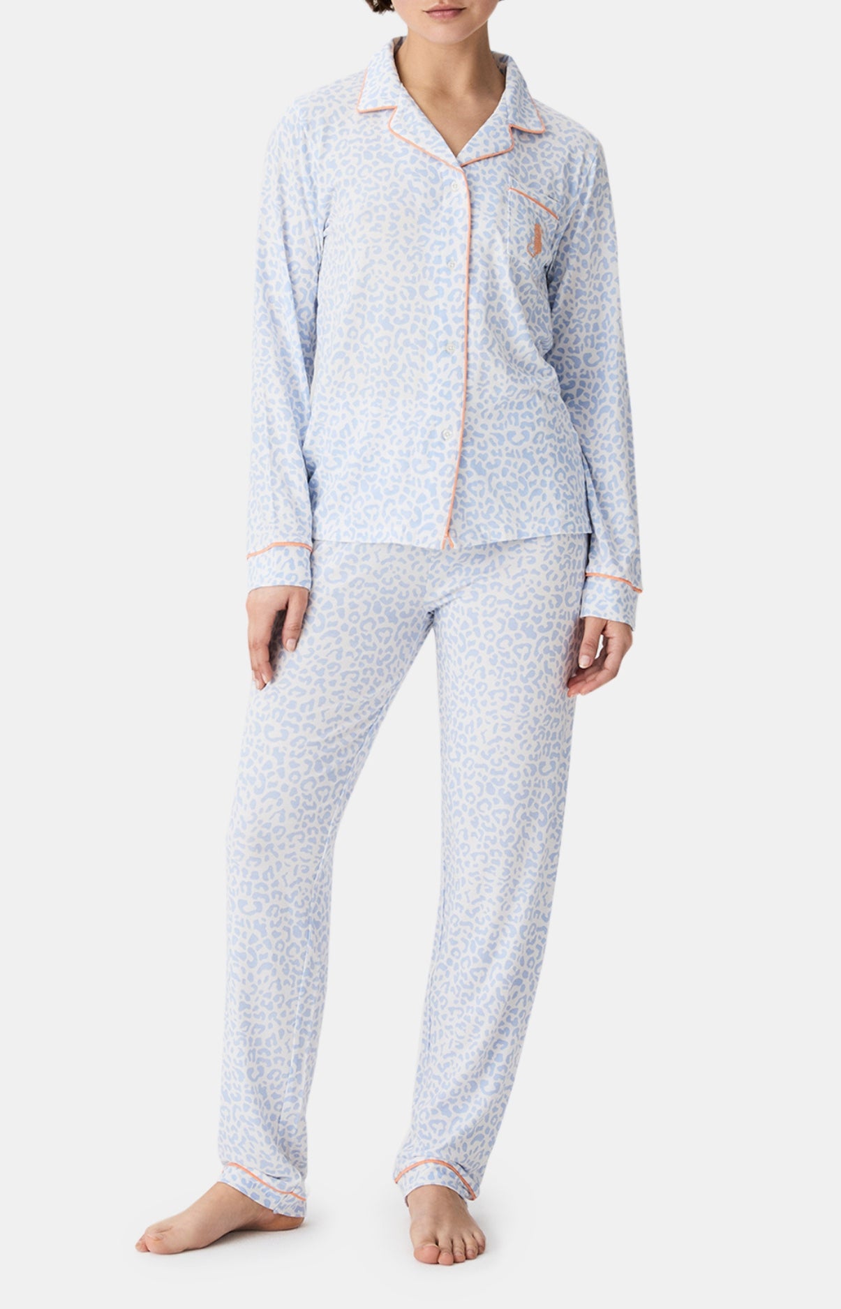 Pyjamas Femme Félina BLEU 1
