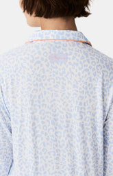 Pyjamas Femme Félina BLEU 6
