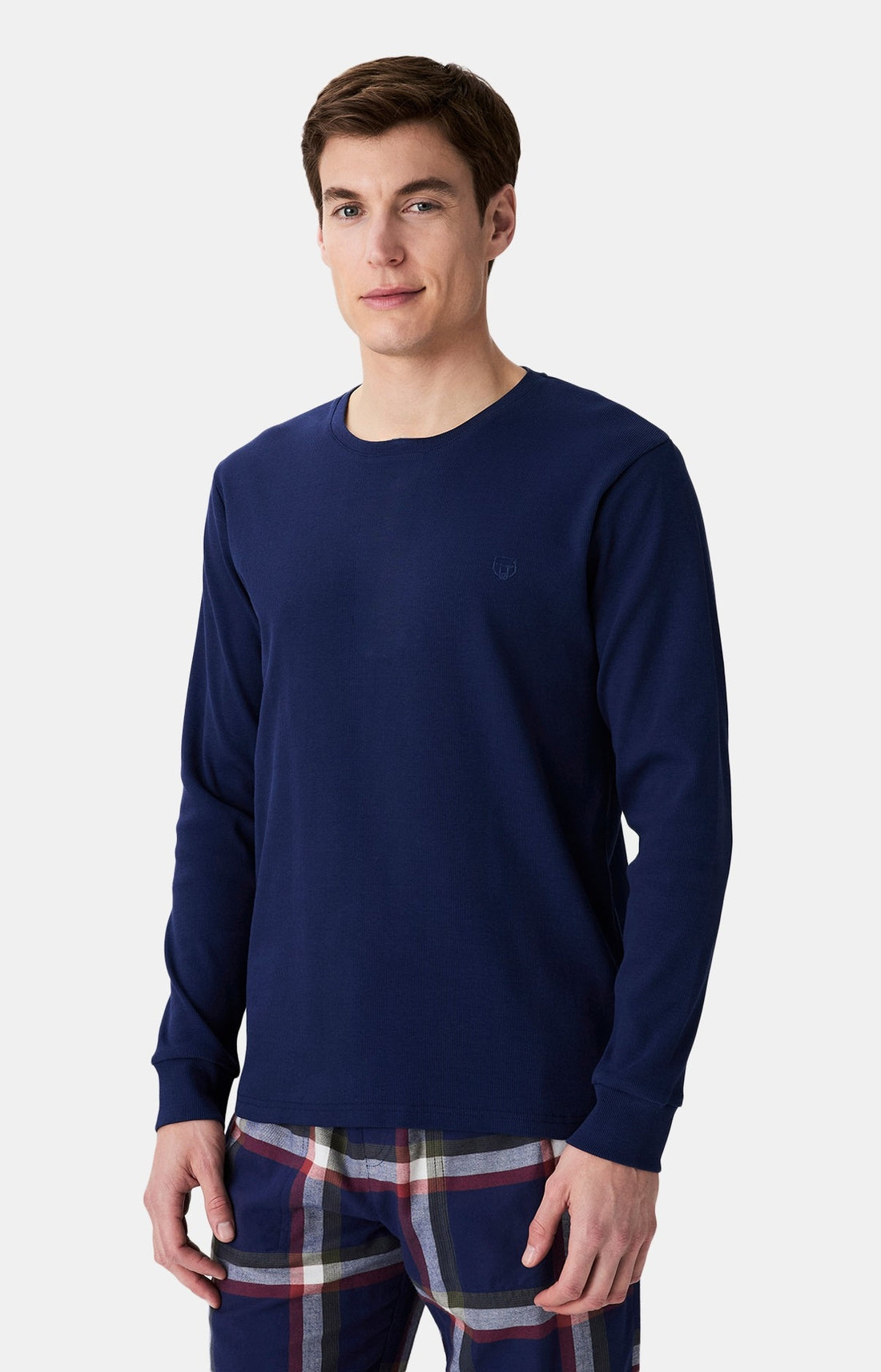 Haut Homme shirt manches longues Abysse MARINE 2