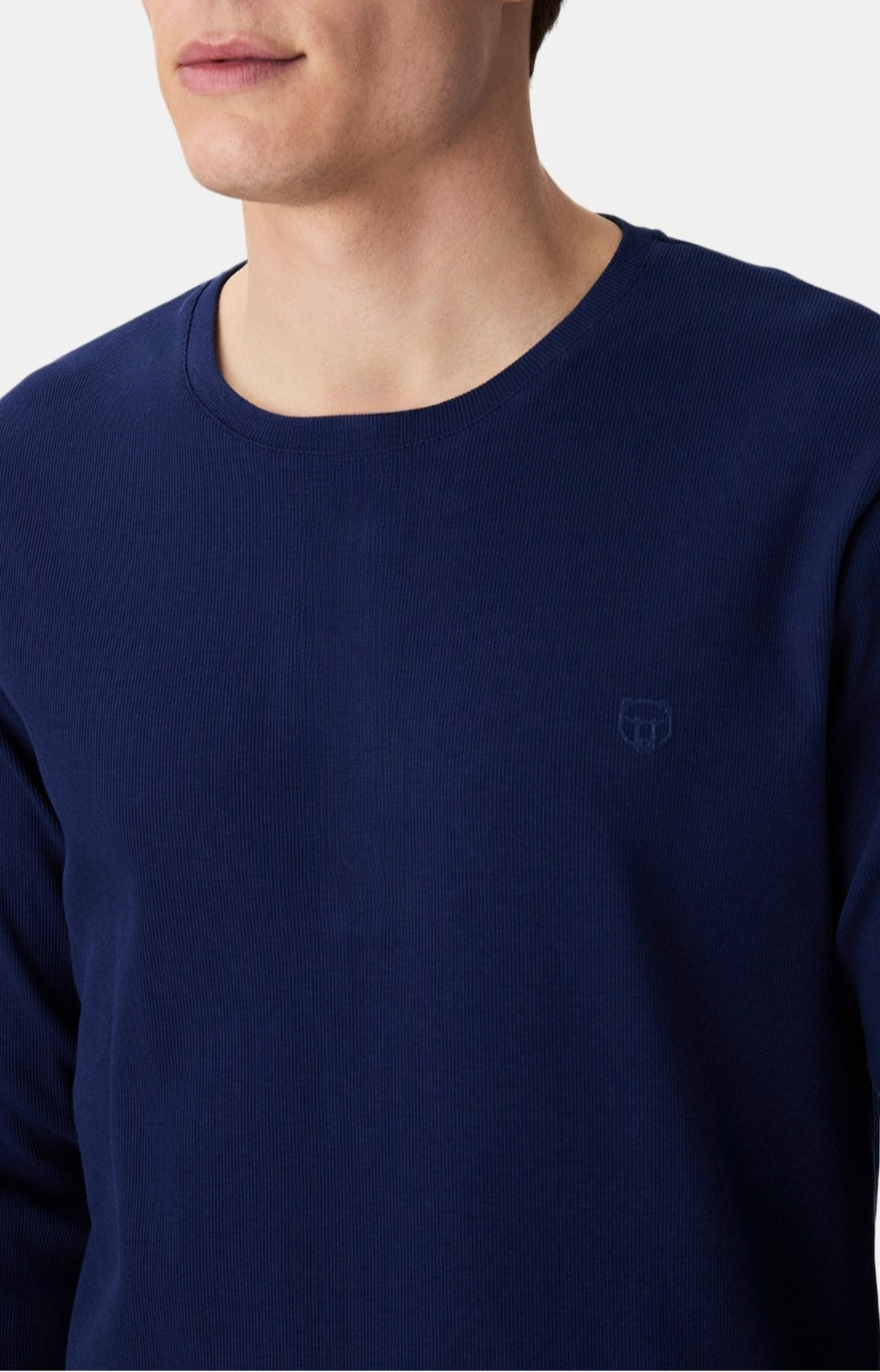 Haut Homme shirt manches longues Abysse MARINE 2