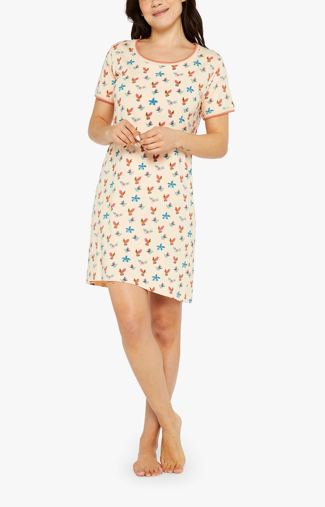 Chemise de nuit Femme Colibri Rose 1