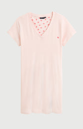 Chemise de nuit Femme Kiss Manches courtes Couleur NUDE 3