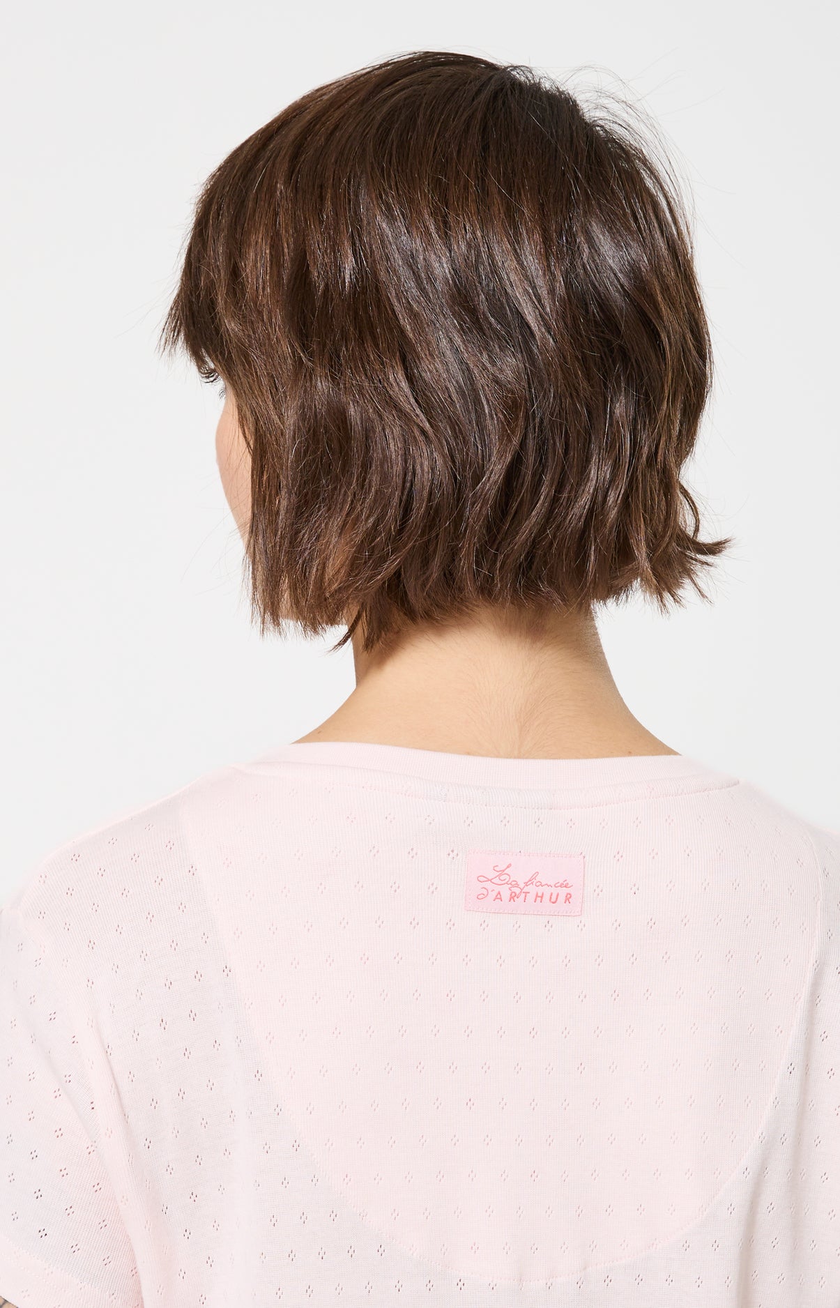 Chemise de nuit Femme Kiss Manches courtes Couleur NUDE 6