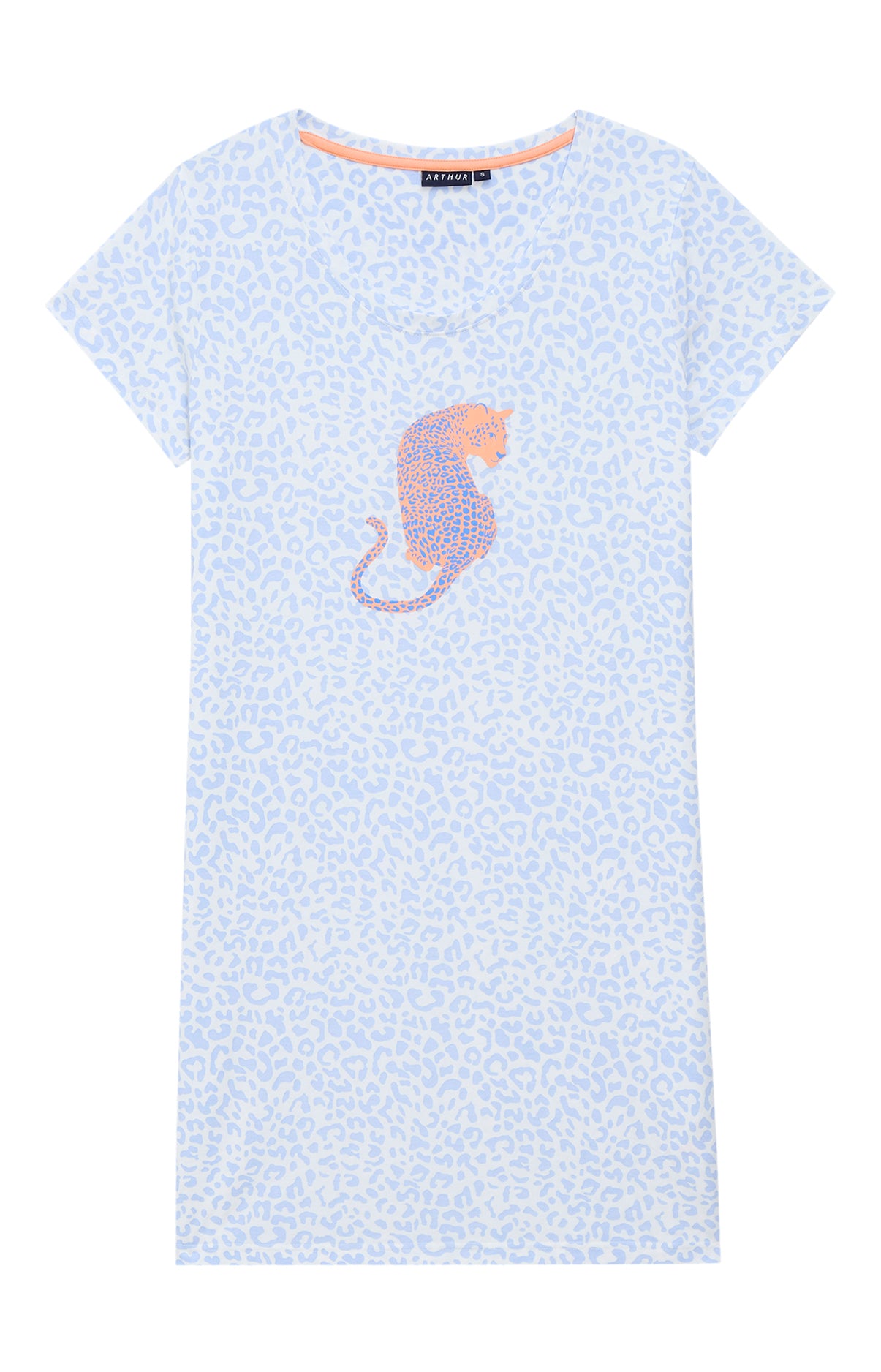 Chemises de nuit Femme Félina BLEU 3