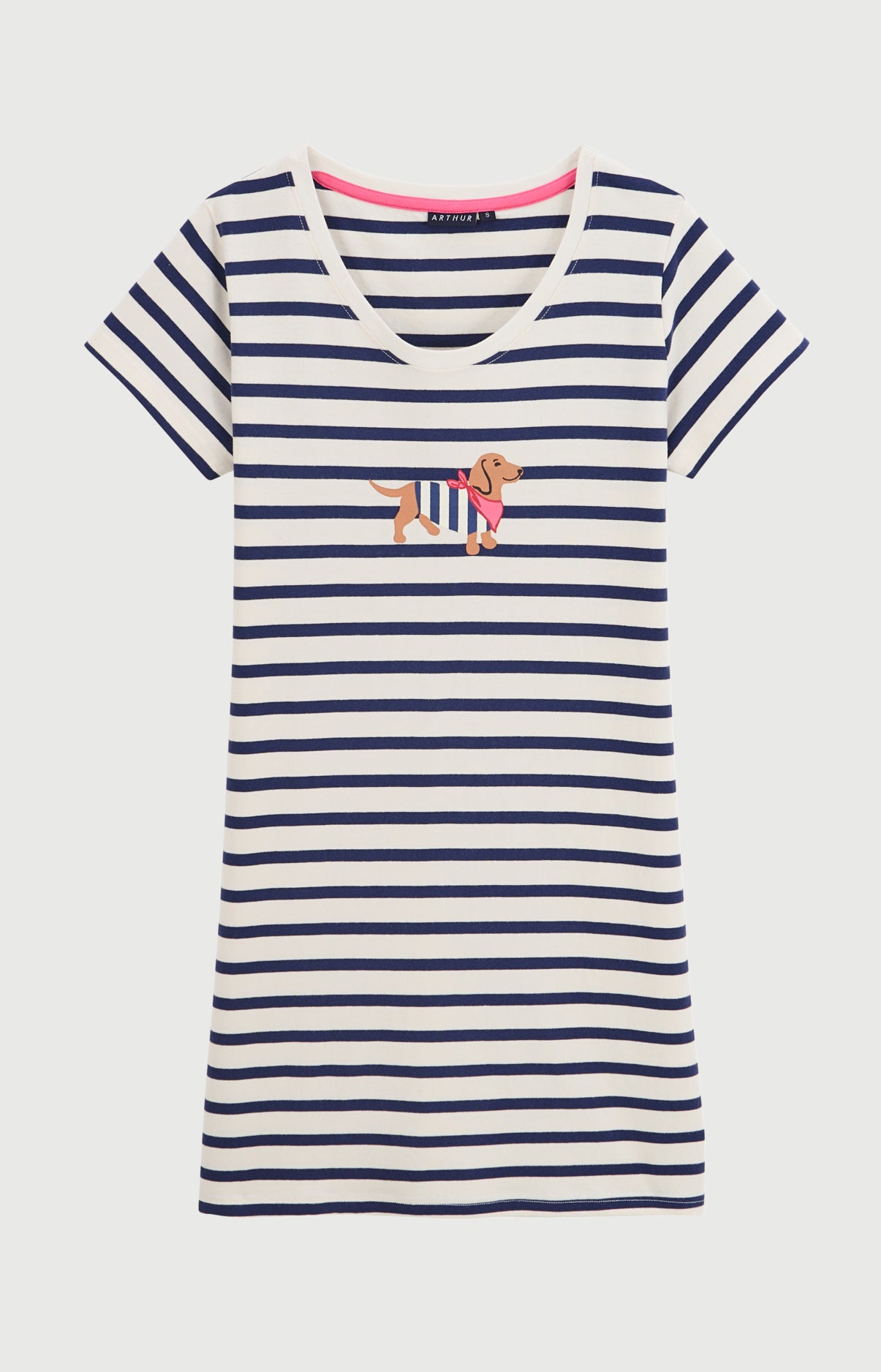 Chemise de nuit en jersey de coton - Tobbie