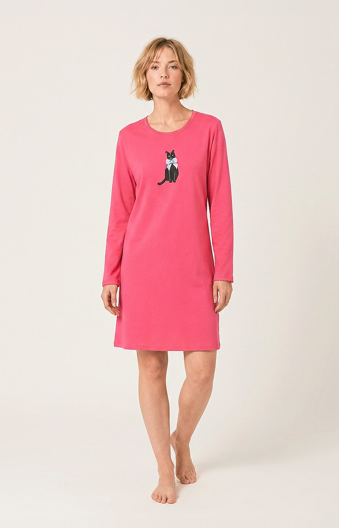 Chemise de nuit en jersey de coton - Kitty