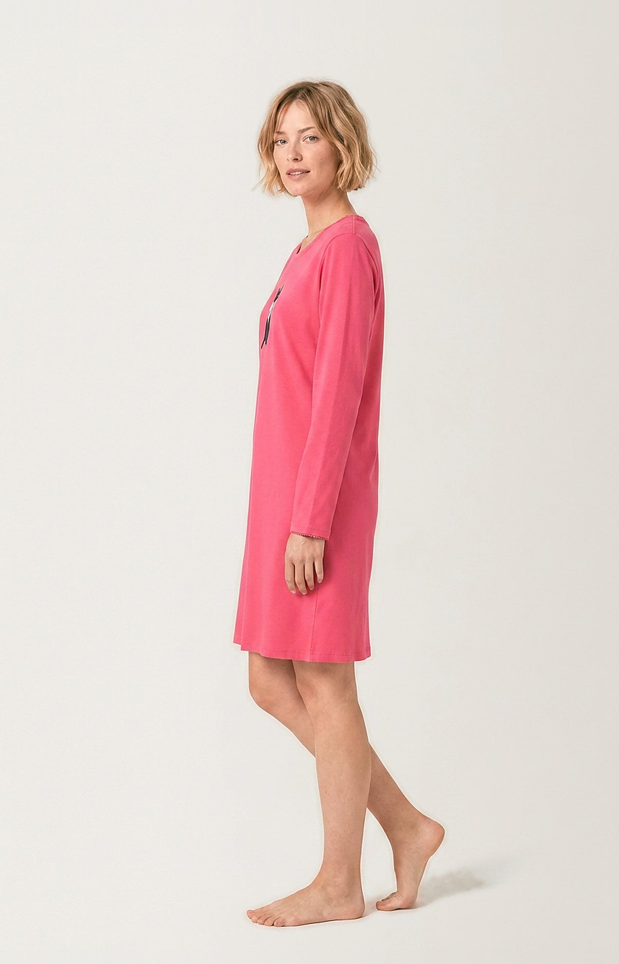 Chemise de nuit en jersey de coton - Kitty