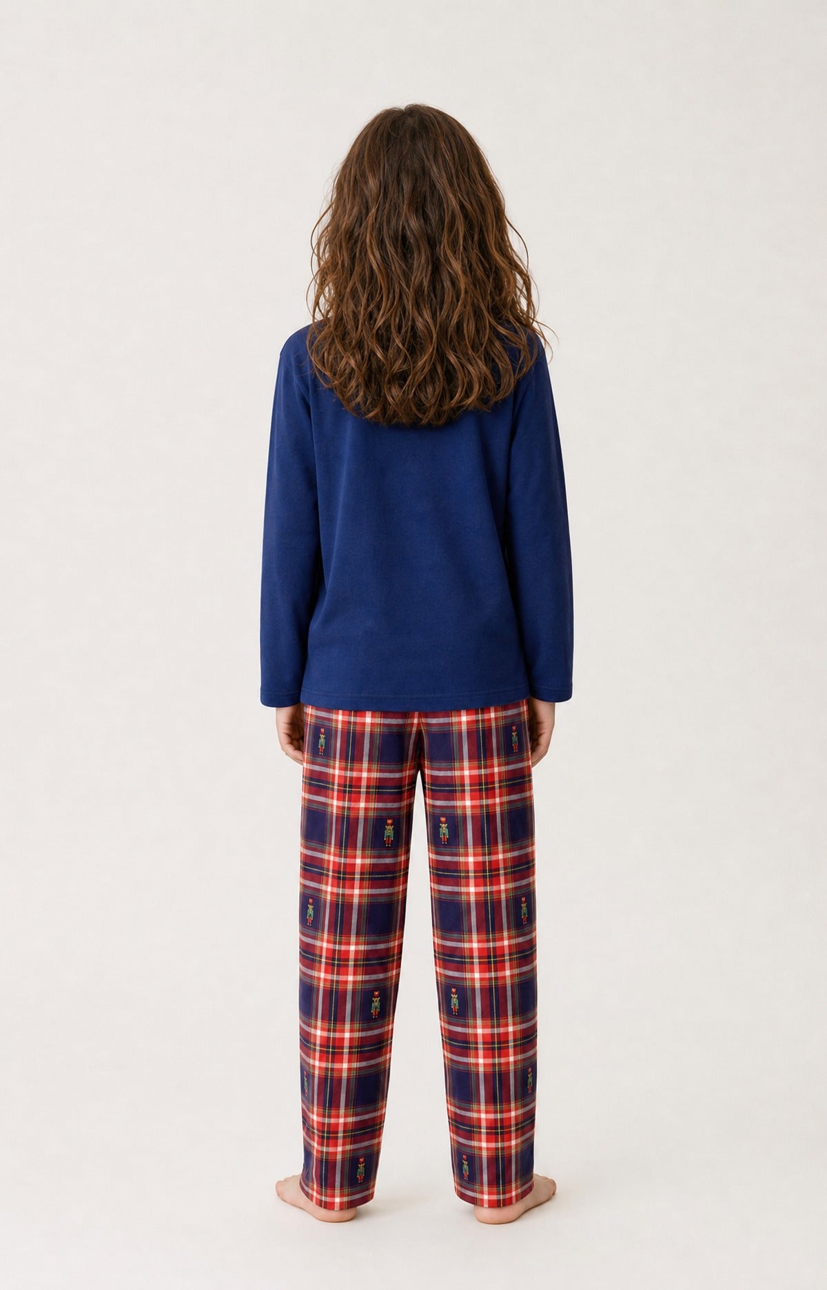 Pyjama enfant en jersey de coton épais - Léon