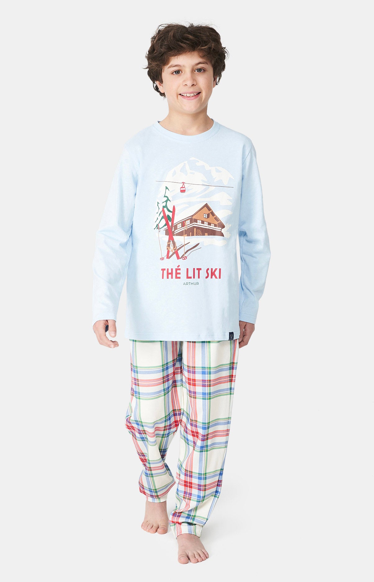 Pyjama The Lit Ski Pyjamas longs enfant Arthur