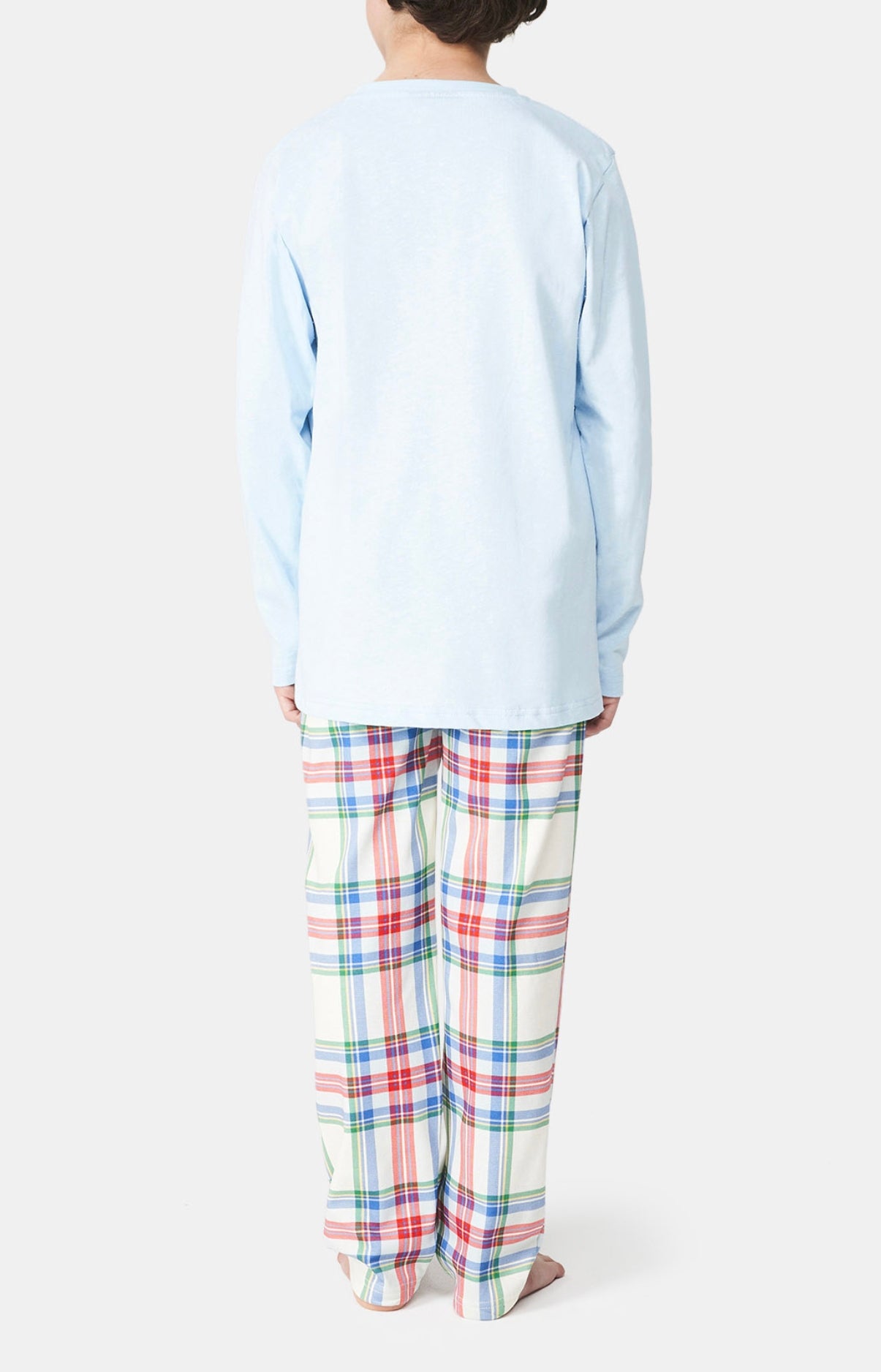 Pyjama long Femme Thé Lit Ski Blanc et Ivoire 6