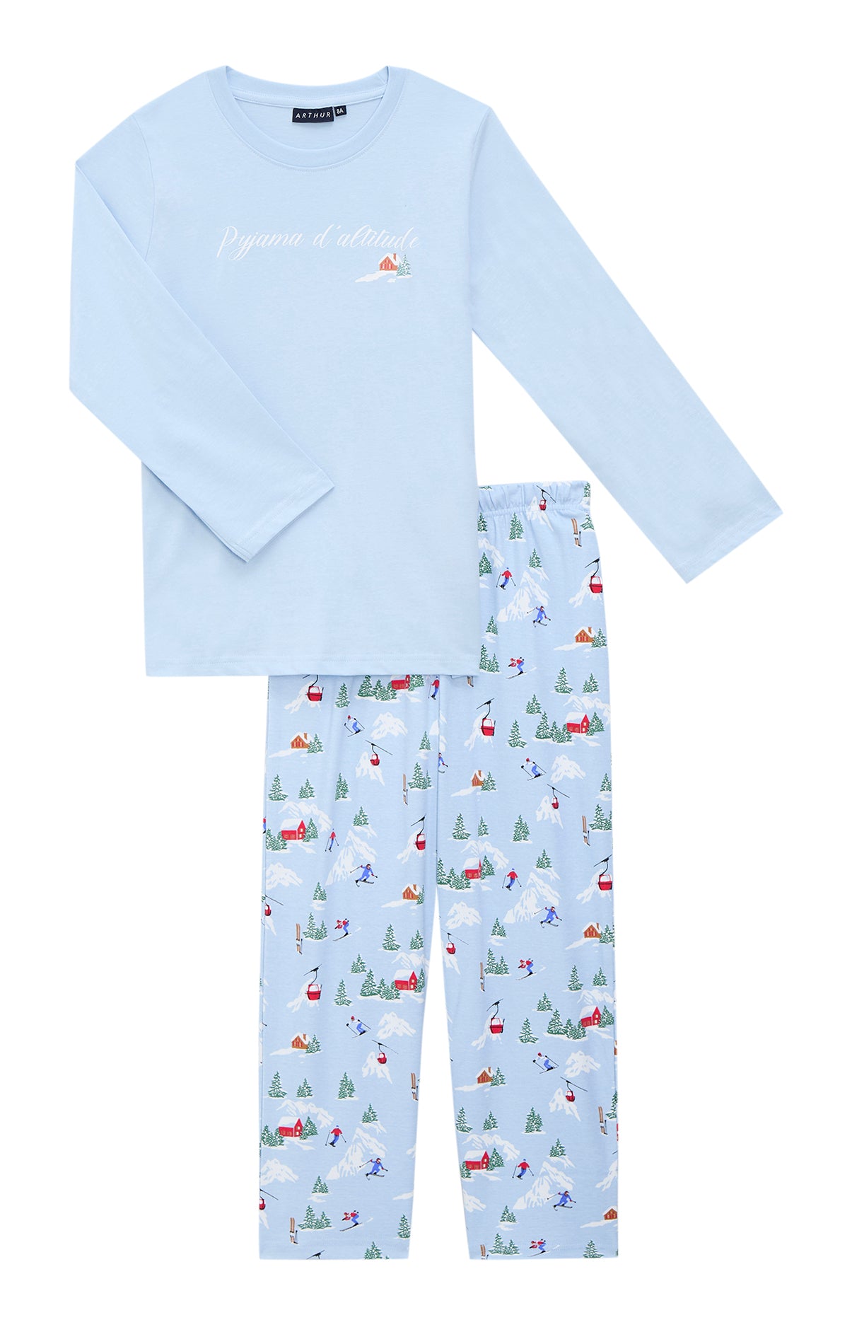Pyjamas Enfant Noël en altitude CIEL 3