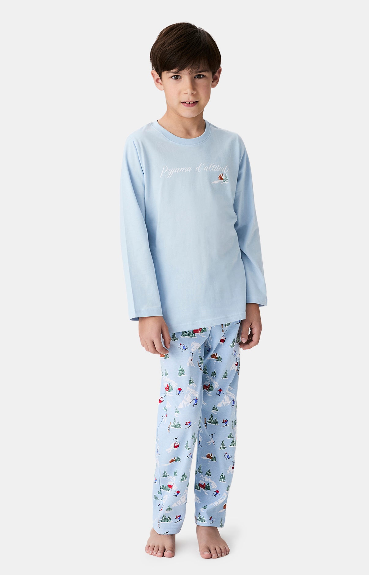 Pyjamas Enfant Noël en altitude CIEL 4