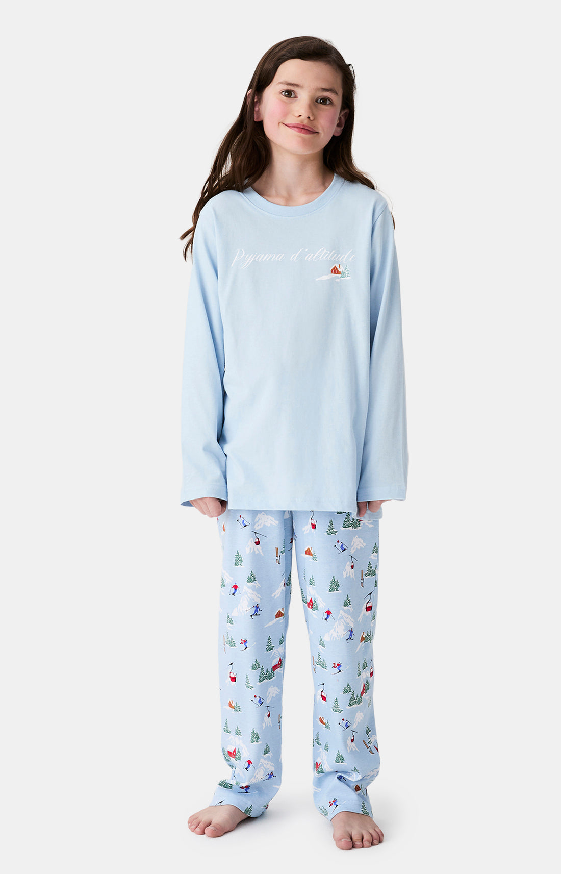 Pyjamas Enfant Noël en altitude CIEL 1