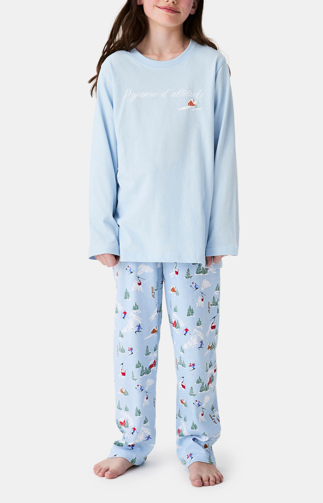 Pyjamas Enfant Noël en altitude CIEL 1