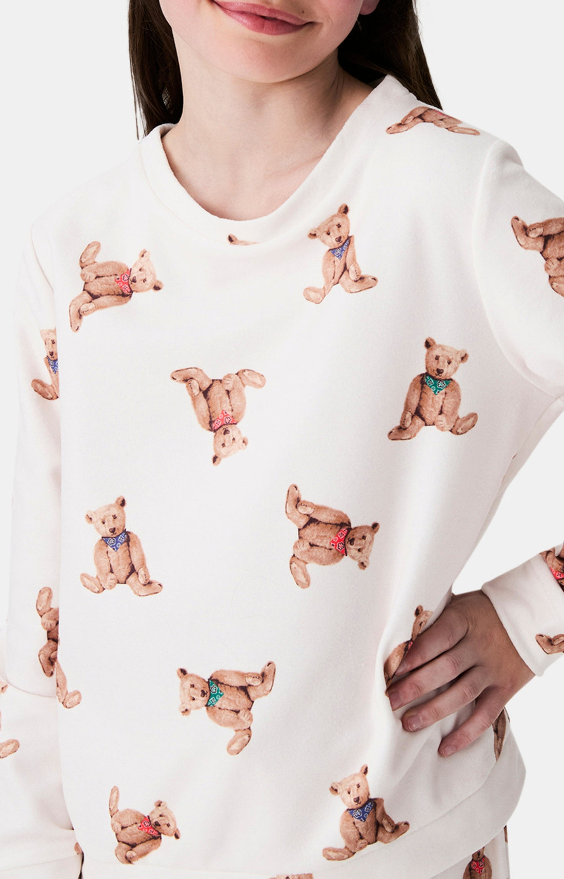 Pyjamas Enfant Old Teddy IVOIRE 2