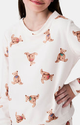 Pyjamas Enfant Old Teddy IVOIRE 2