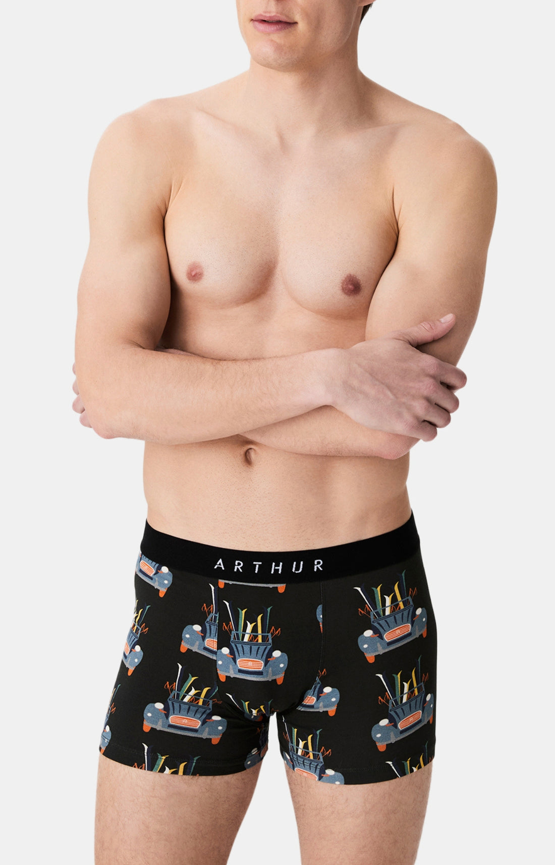 Boxers homme Ski You Later NOIR 1