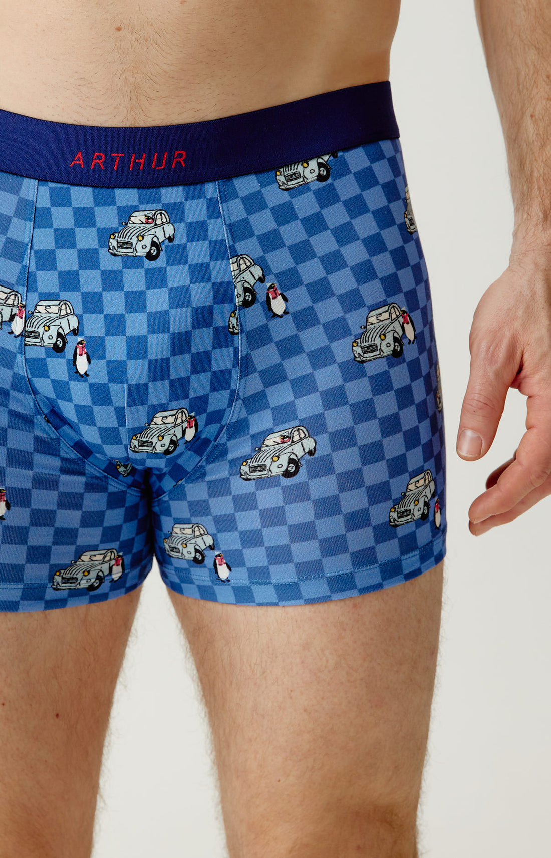 Boxer en jersey de coton - Lent au démarrage