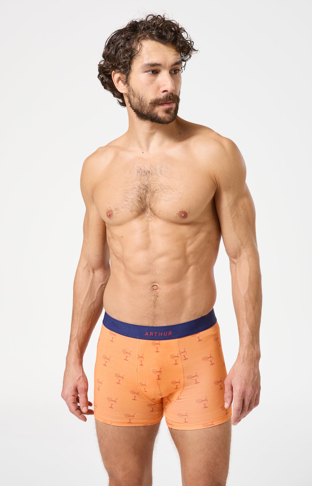 Boxer homme Apéro Imprimé verres à cocktail 4