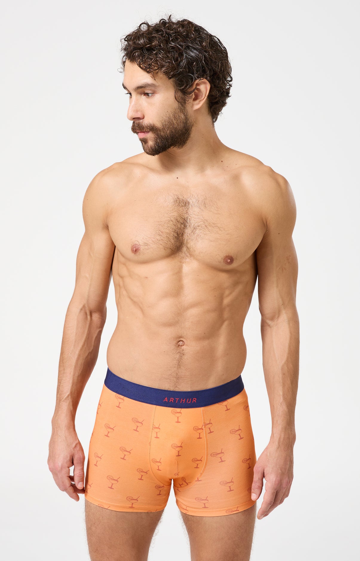 Boxer homme Apéro Imprimé verres à cocktail 2