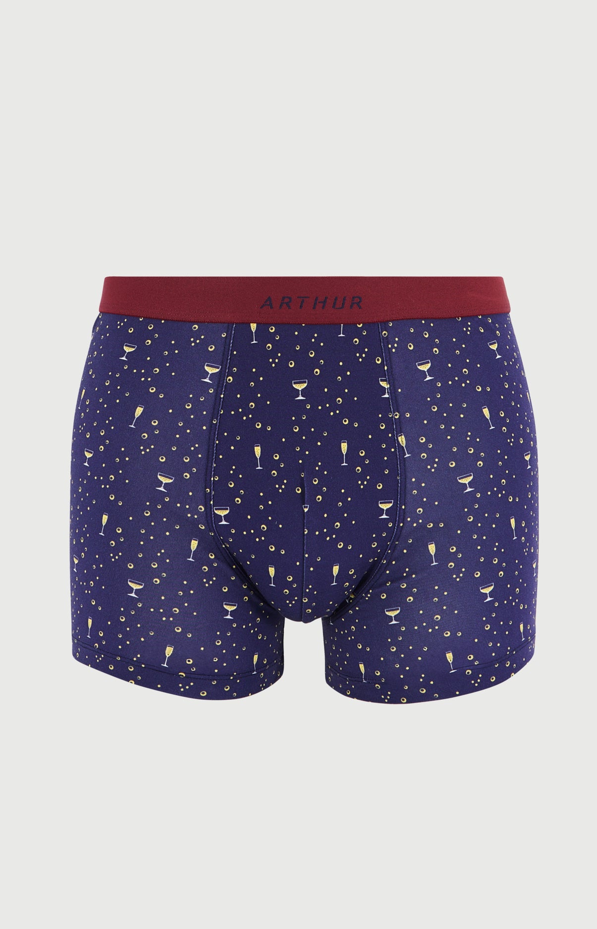 Boxer en jersey de coton - Champagne