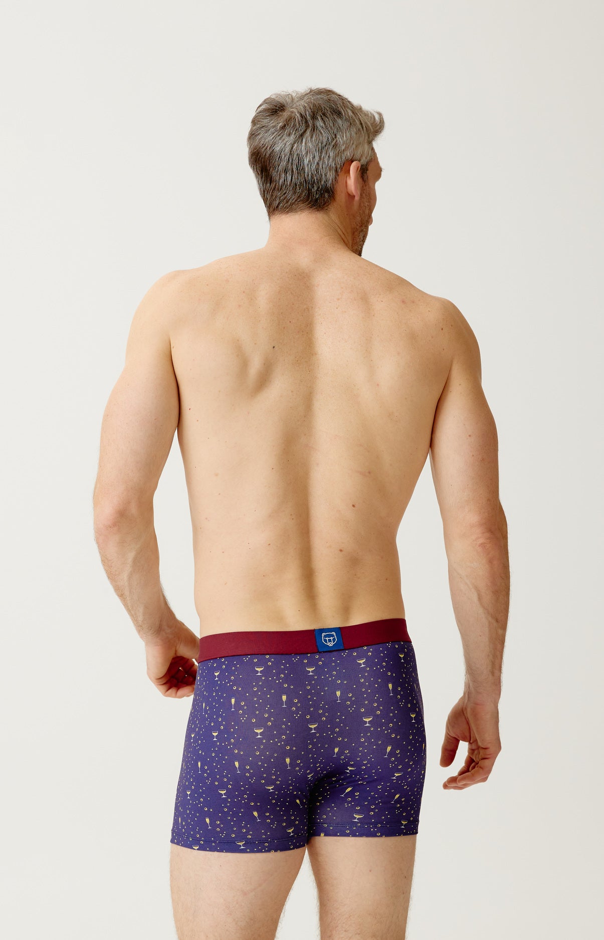 Boxer en jersey de coton - Champagne