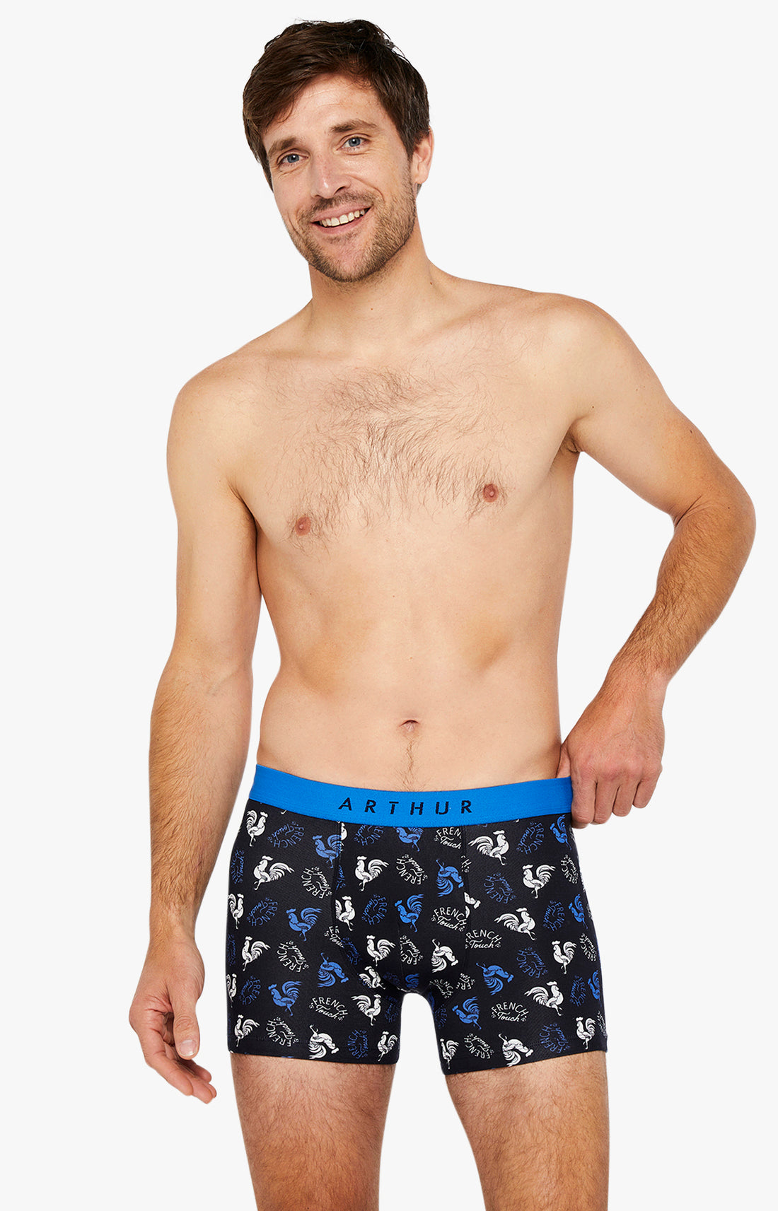 Boxer Homme Coq Noir 11