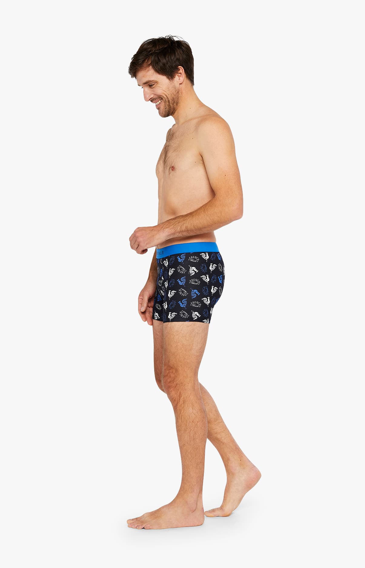 Boxer Homme Coq Noir 4