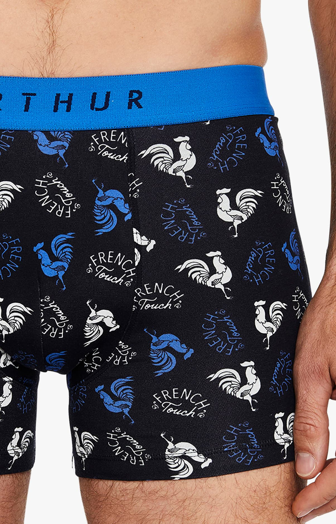 Boxer Homme Coq Noir 1