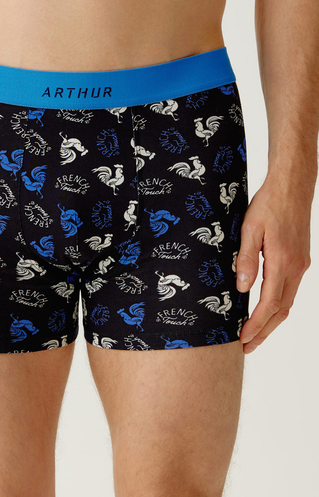 Boxer Homme Coq Noir 2