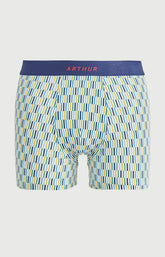 Boxer homme Décalé Imprimé rayures géométriques multicolores 3