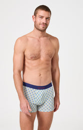 Boxer homme Décalé Imprimé rayures géométriques multicolores 4