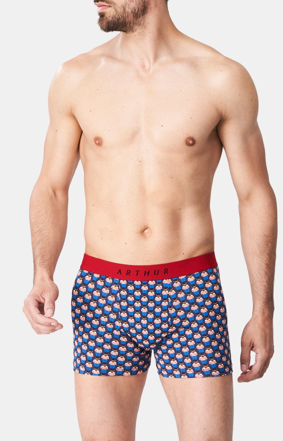 Boxer Homme Teddy In Homme Paris Marine 2