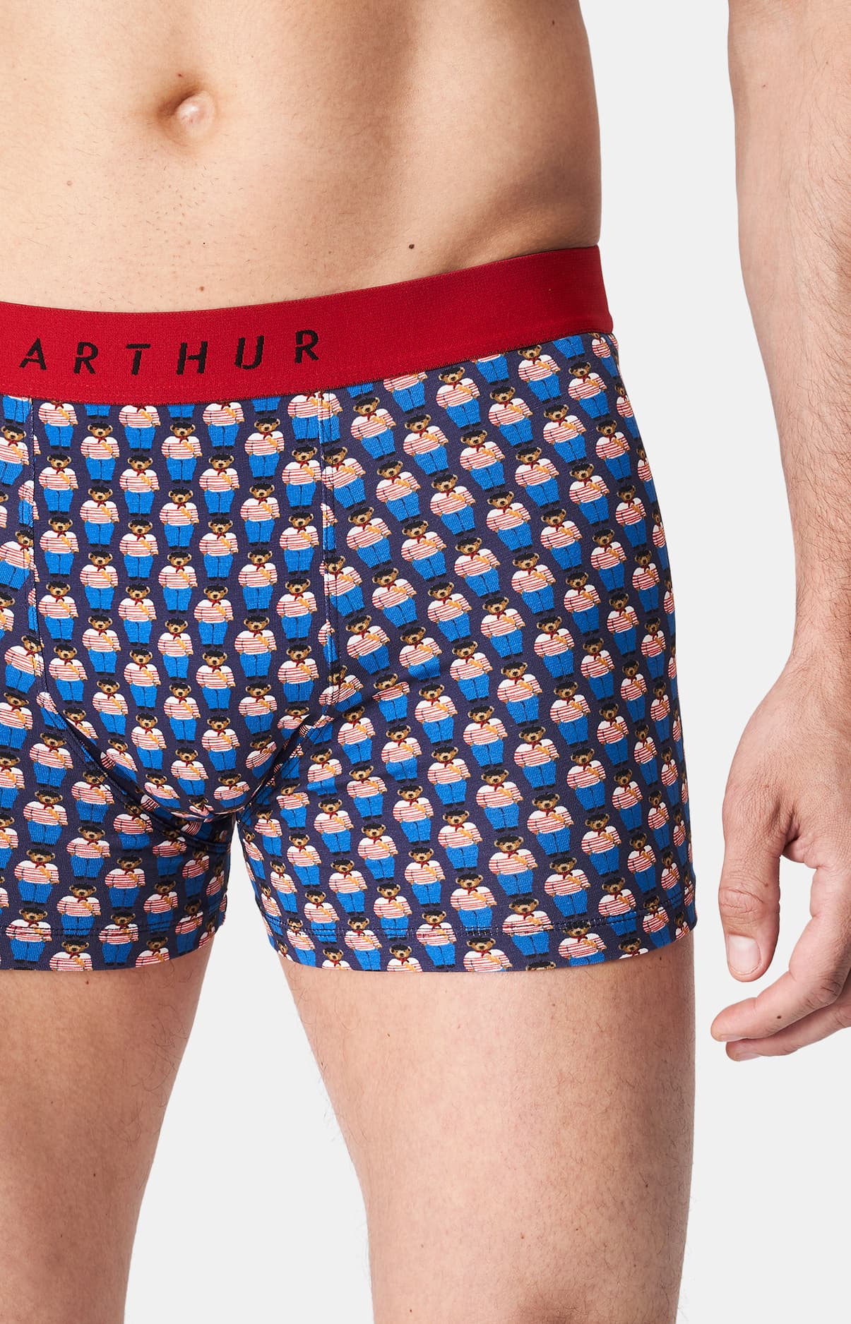Boxer Homme Teddy In Homme Paris Marine 1