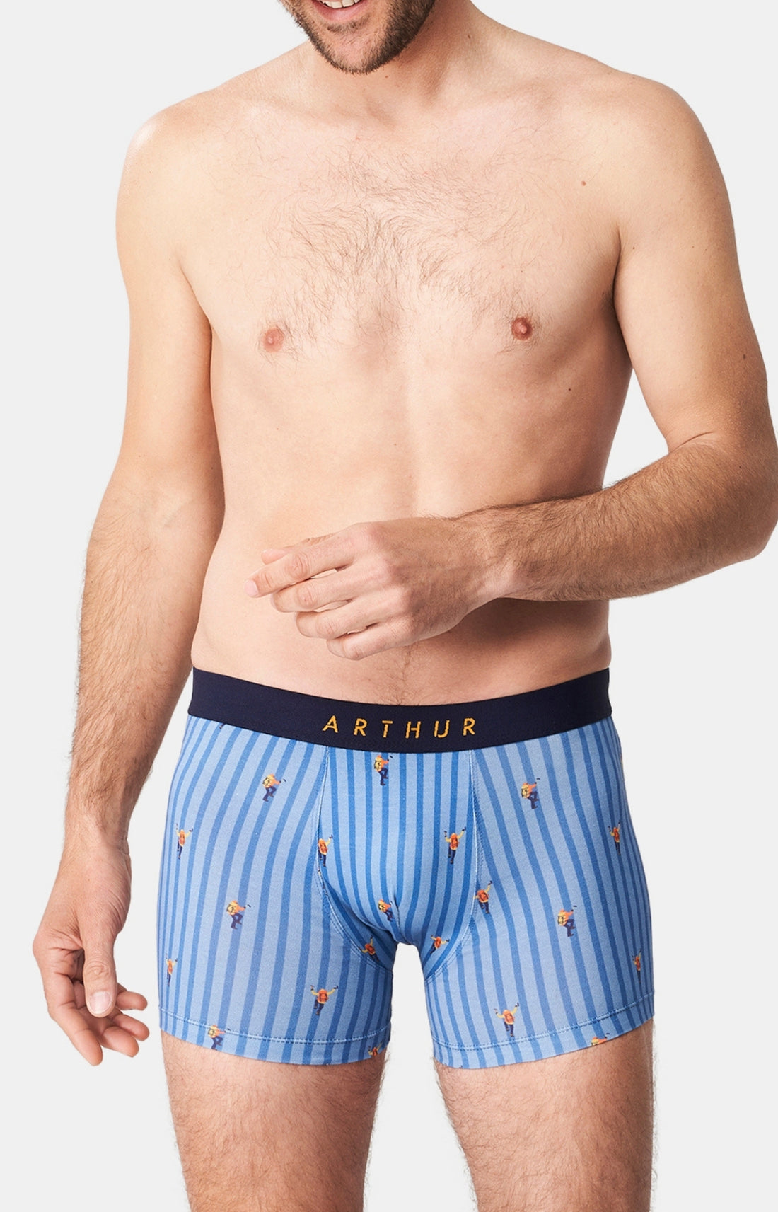 Boxer Homme Everest Bleu 1