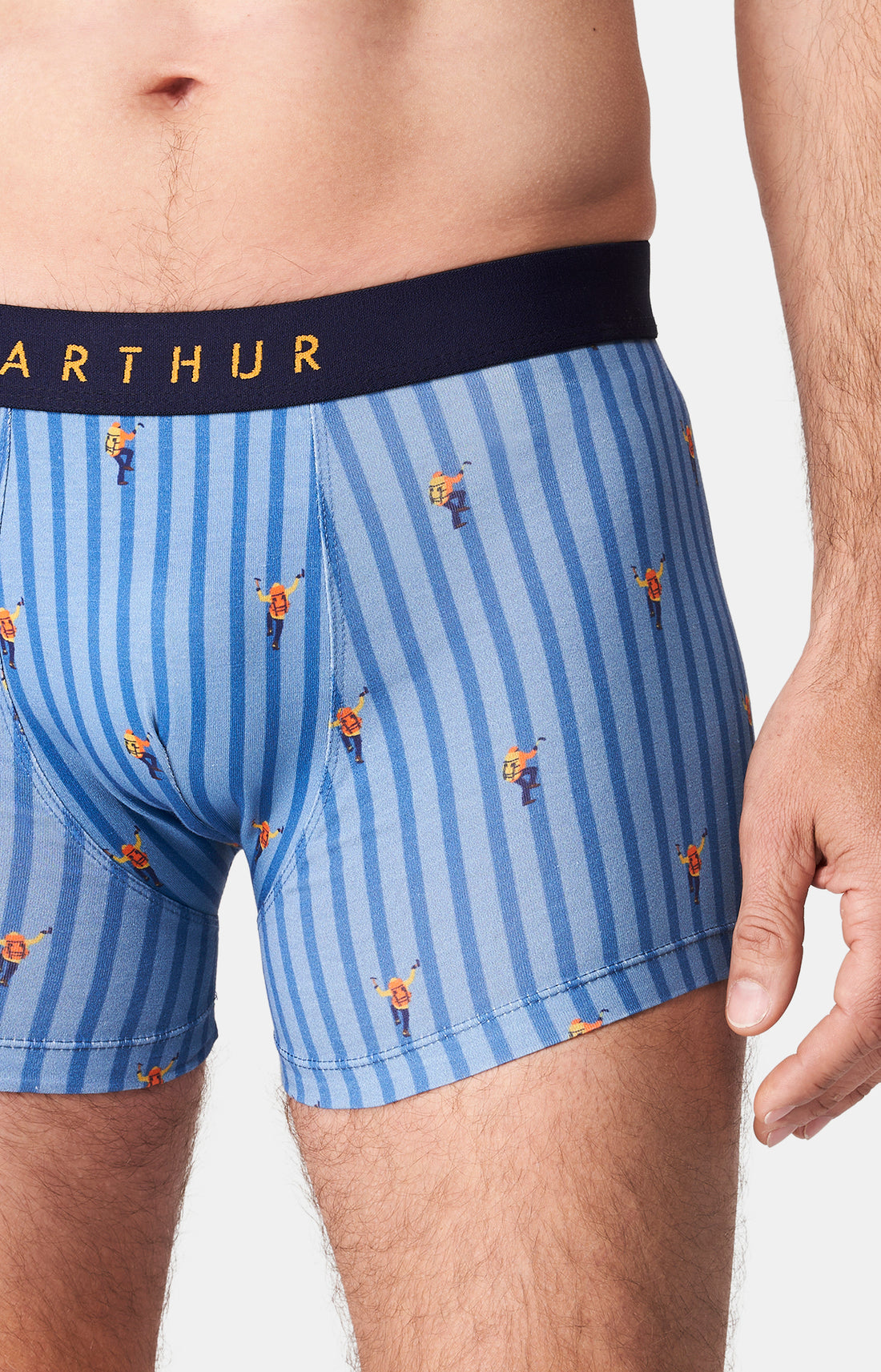 Boxer Homme Everest Bleu 2