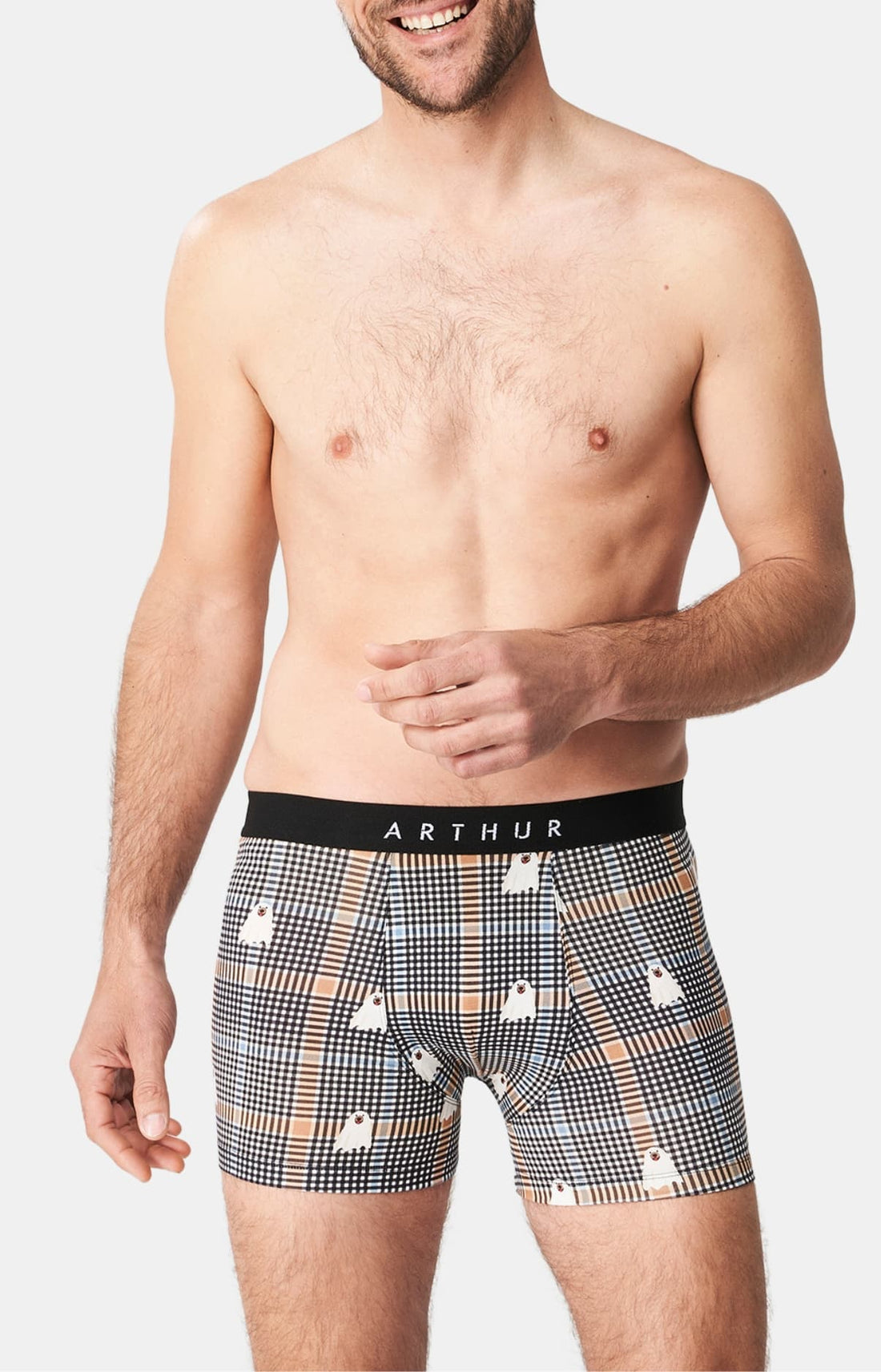 Boxer Homme Dans de beaux draps Noir 2