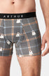 Boxer Homme Dans de beaux draps Noir 1