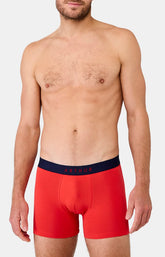 Boxer coton - Rouge 2
