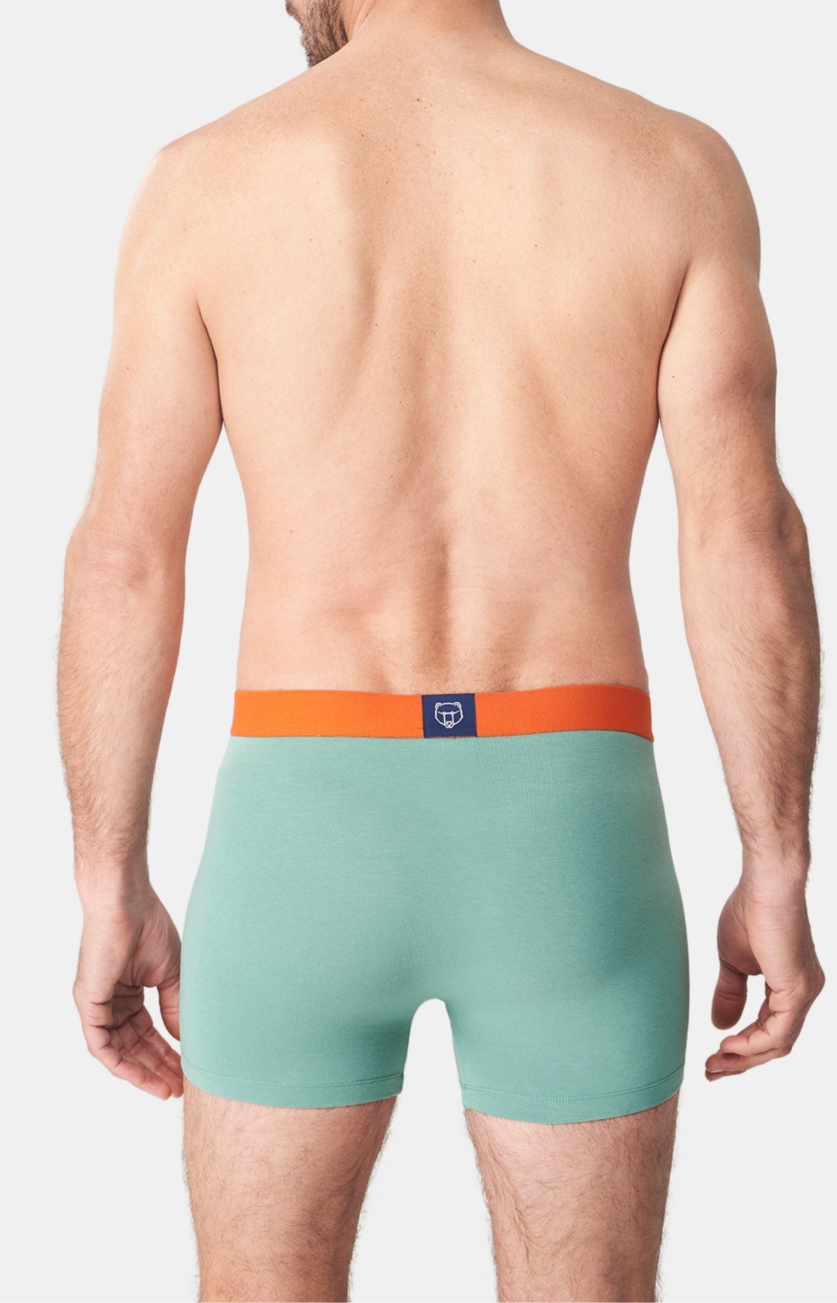 Boxer Homme Coton Homme Bleu 5