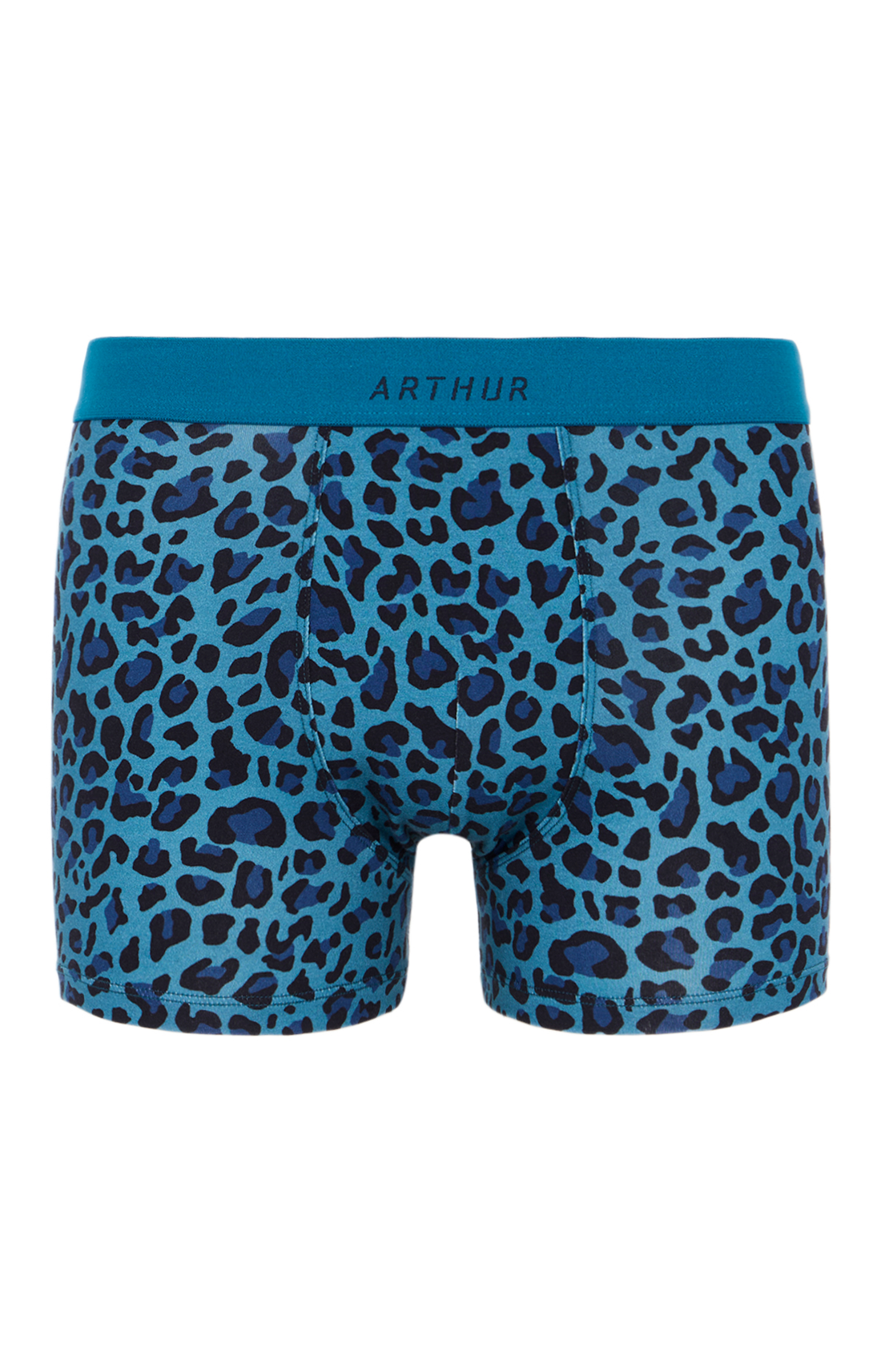Boxers homme Léopard PETROLE 3