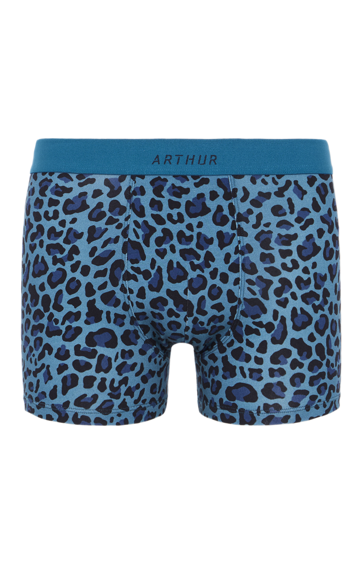 Boxers homme Léopard PETROLE 3