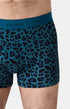 Boxers homme Léopard PETROLE 2