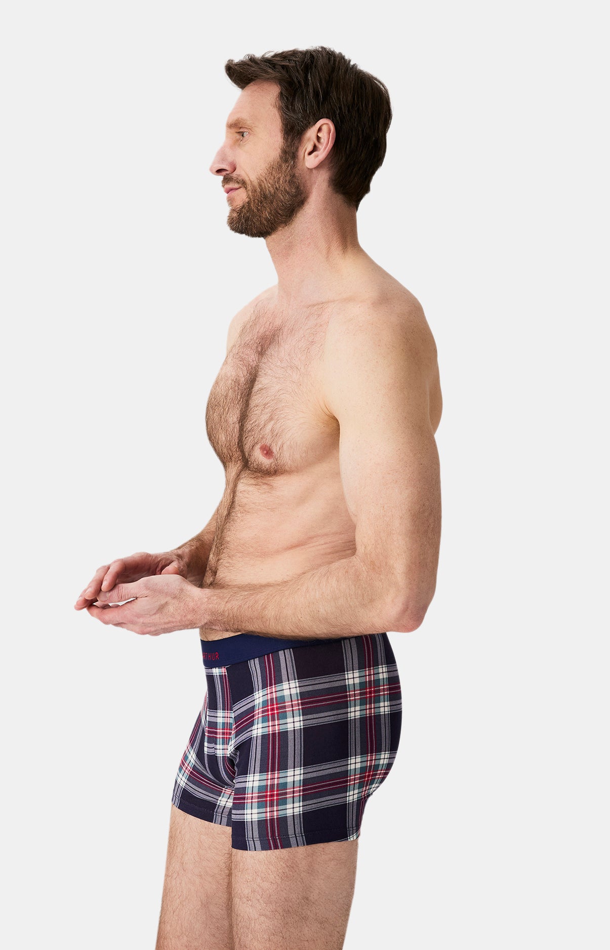 Boxer Homme Logan Marine H25 2
