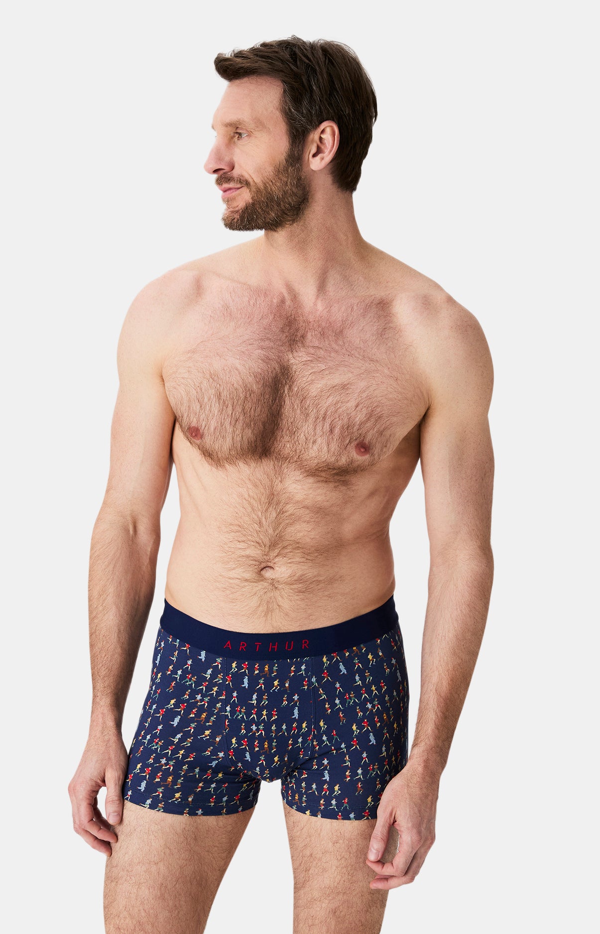 Boxers homme Marathon MARINE 4