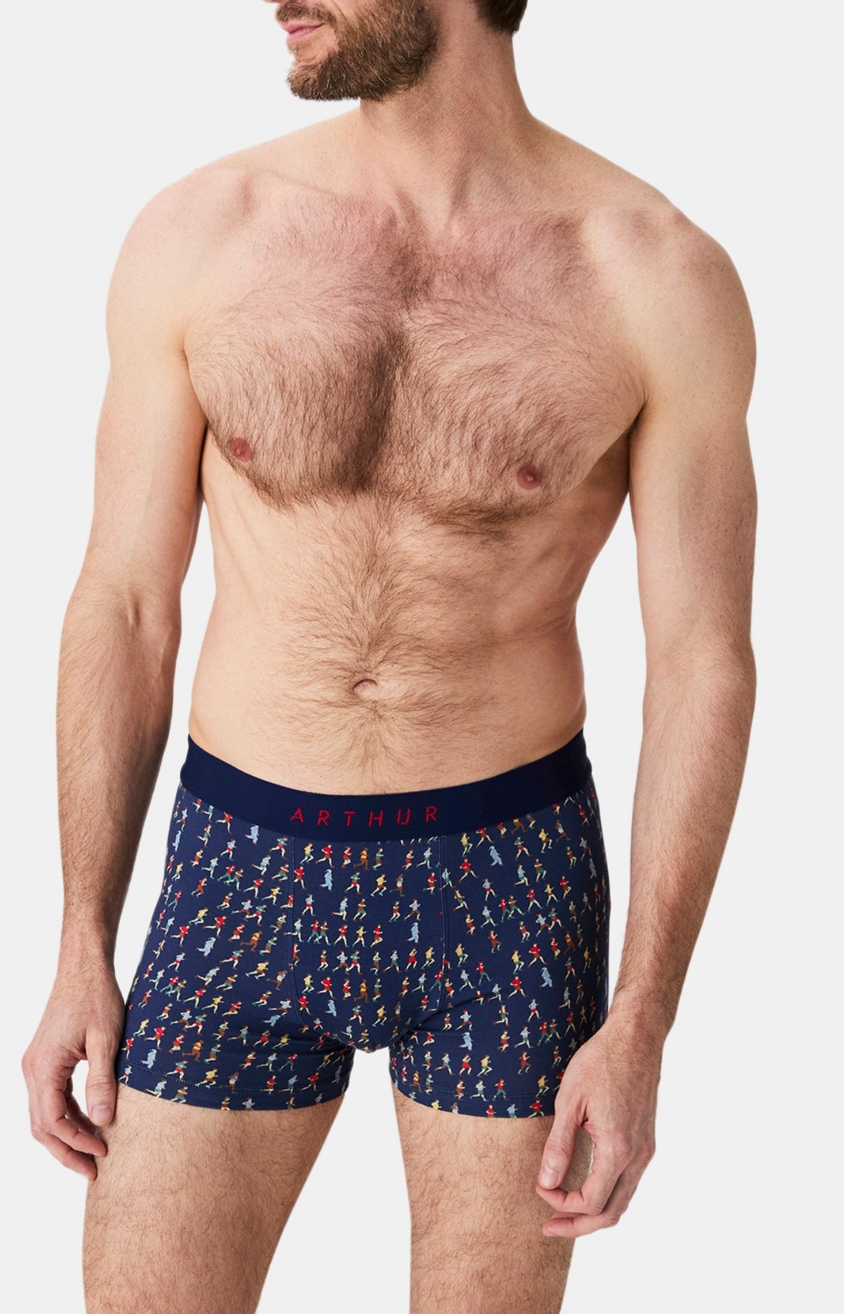 Boxers homme Marathon MARINE 4