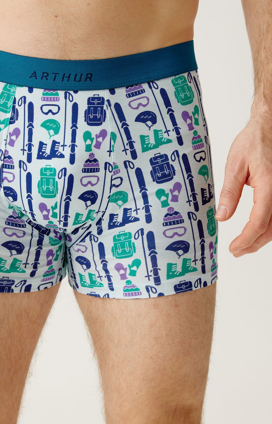 Boxer en jersey de coton - Coup de moufle